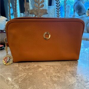 Giorgio Valenti Elegant Tan Leather Clutch